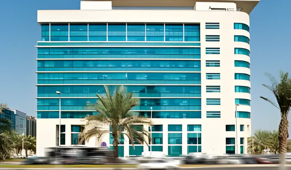 al-mamoura-tower-b-commercial-facade-title-replacements-parking-sign-and-painting-projects-of-headway
