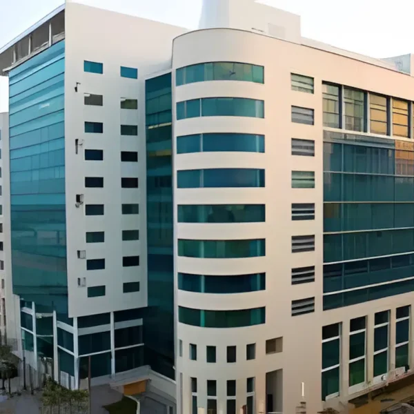 al-mamoura-tower-b-commercial-side-view-facade-title-replacements-parking-sign-and-painting-projects-of-headway