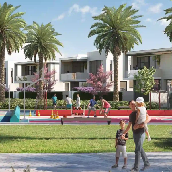 front-view-murooj-al-furjan-villas-false-ceiling-and-partial-works-of-headway