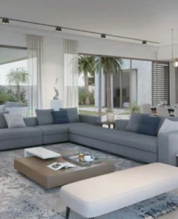 villa-tilal-al-ghaf-turnkey-fit-out-construction-landscape-living-and-dinning-area-project-of-headway